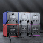 Automatic Single Watch Winder Box-Red Leather-Mozsly