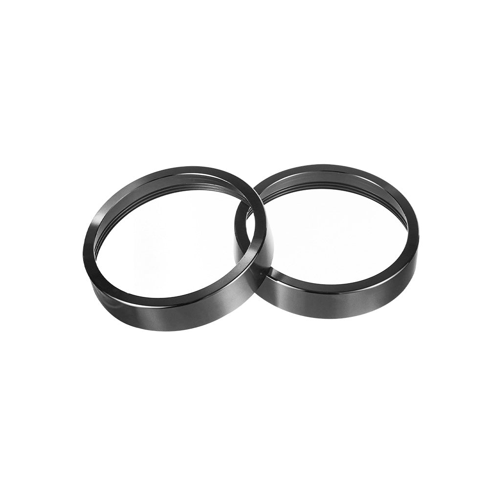 MOZSLY Brushed Aluminum Glass Lid-Black Secondary image