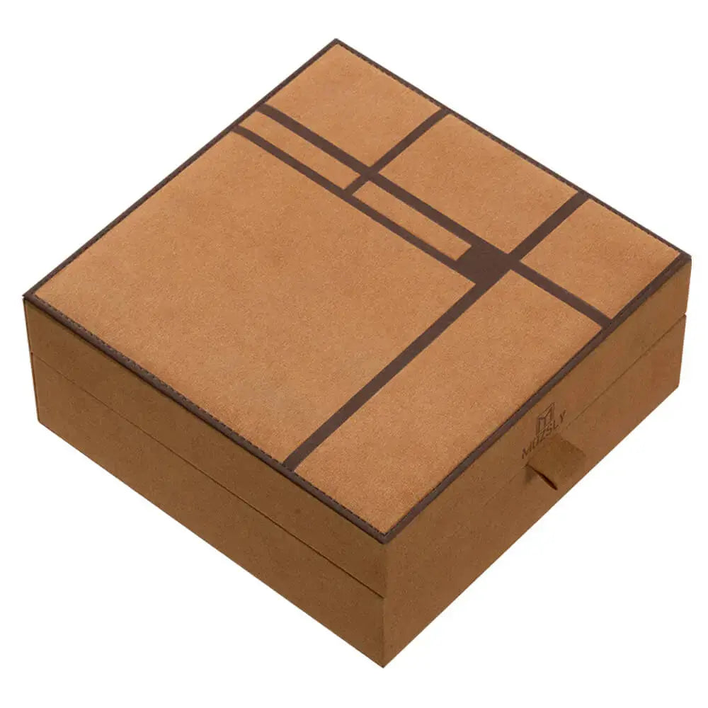 MOZSLY Luxury 6 Watch Storage Box – Bruges Terra Brown (Artist’s Series)_06