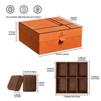 MOZSLY Luxury 6 Watch Storage Box – Seville Glow Orange (Artist’s Series)_05