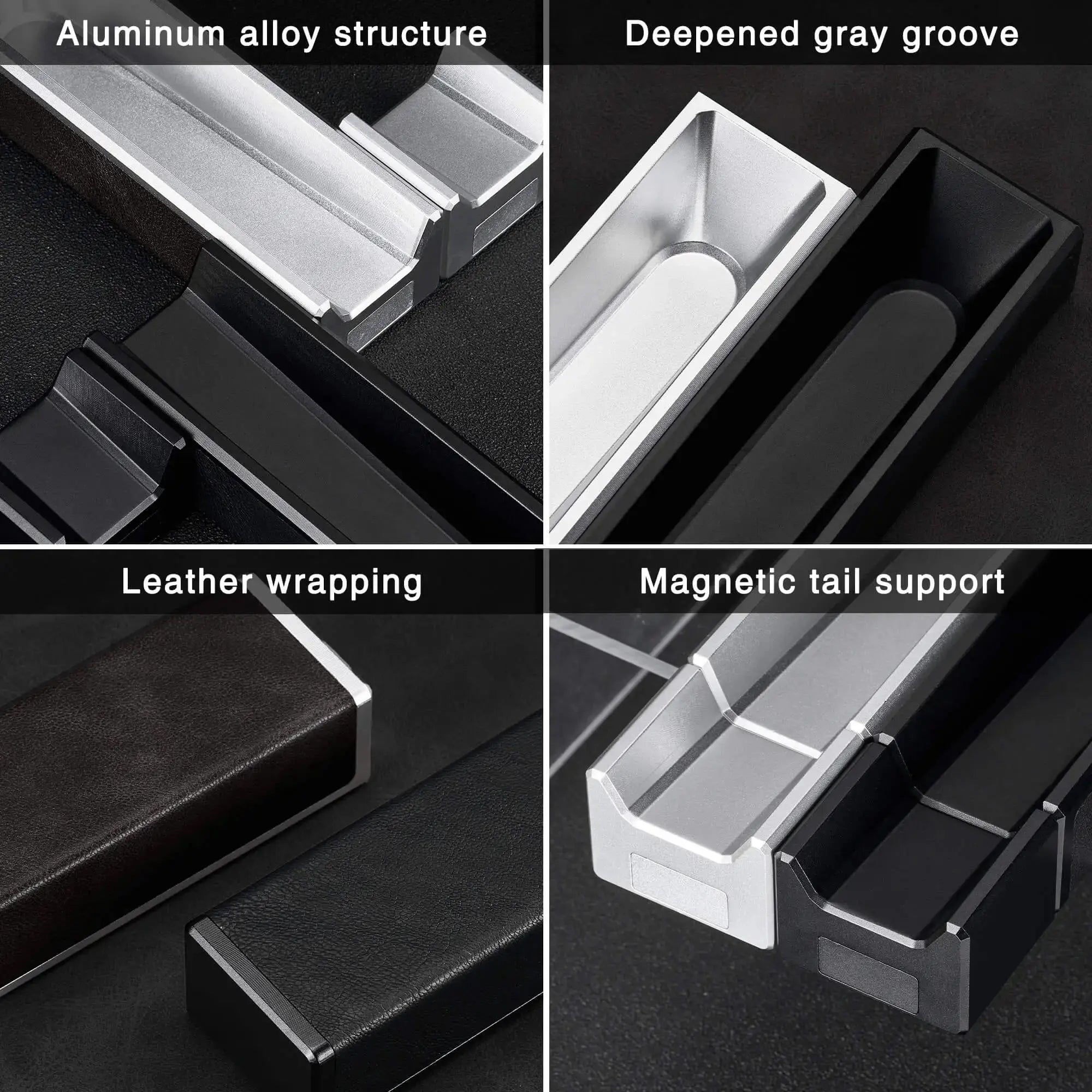 MOZSLY Park It Portable Aluminum Cigar Ashtray-Silver_06