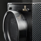 MOZSLY® Black Knight Double Watch Winder -Black Carbon Brazed Piano Paint_06