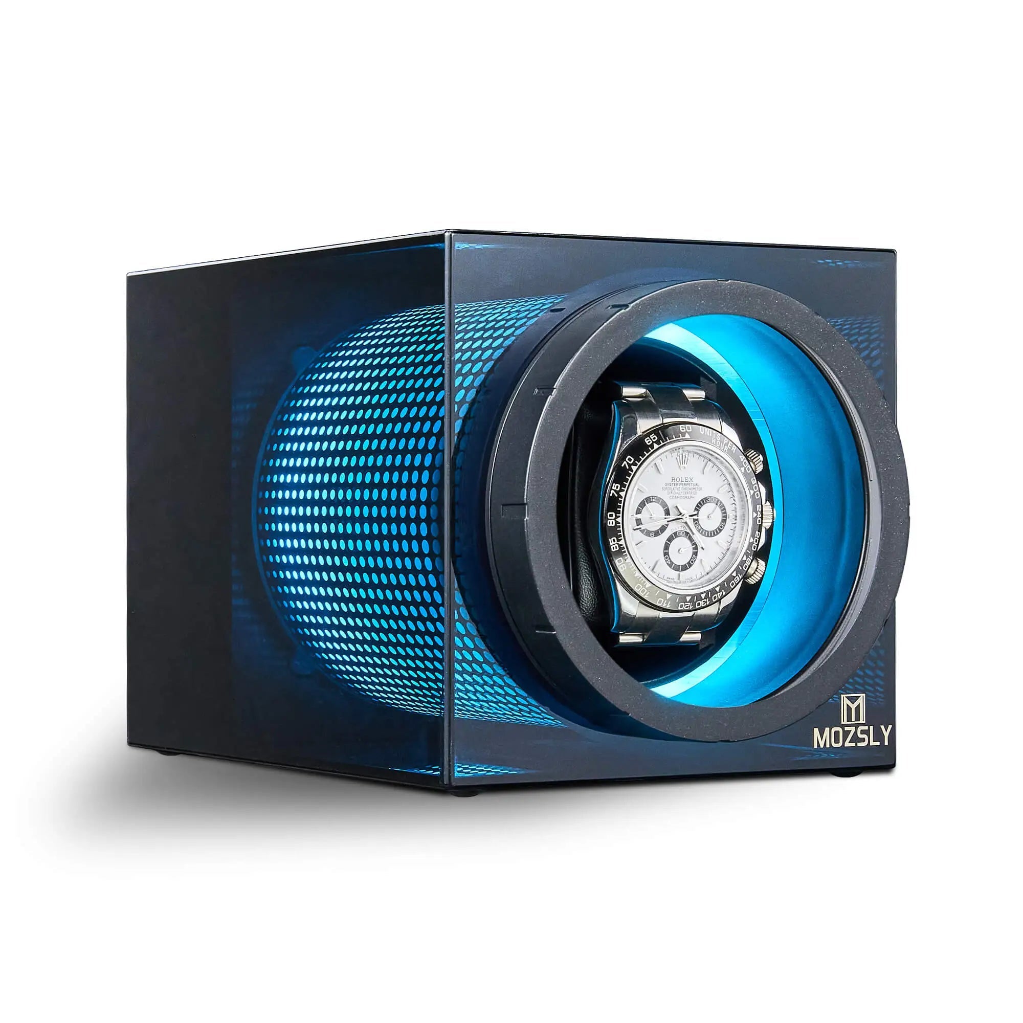 MOZSLY® VISTRA Single Watch Winder -Black MOZSLY