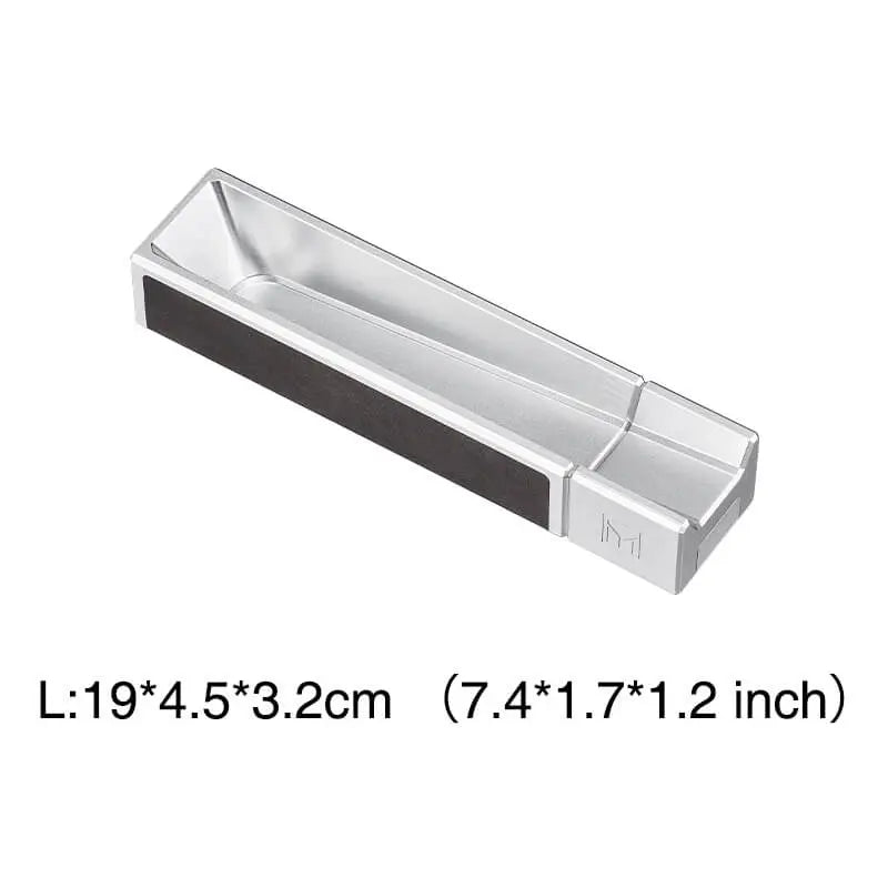 MOZSLY Park It Portable Aluminum Cigar Ashtray-Silver