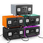 MOZSLY® Double Watch Winder - Gray  Polyester -- Mozsly